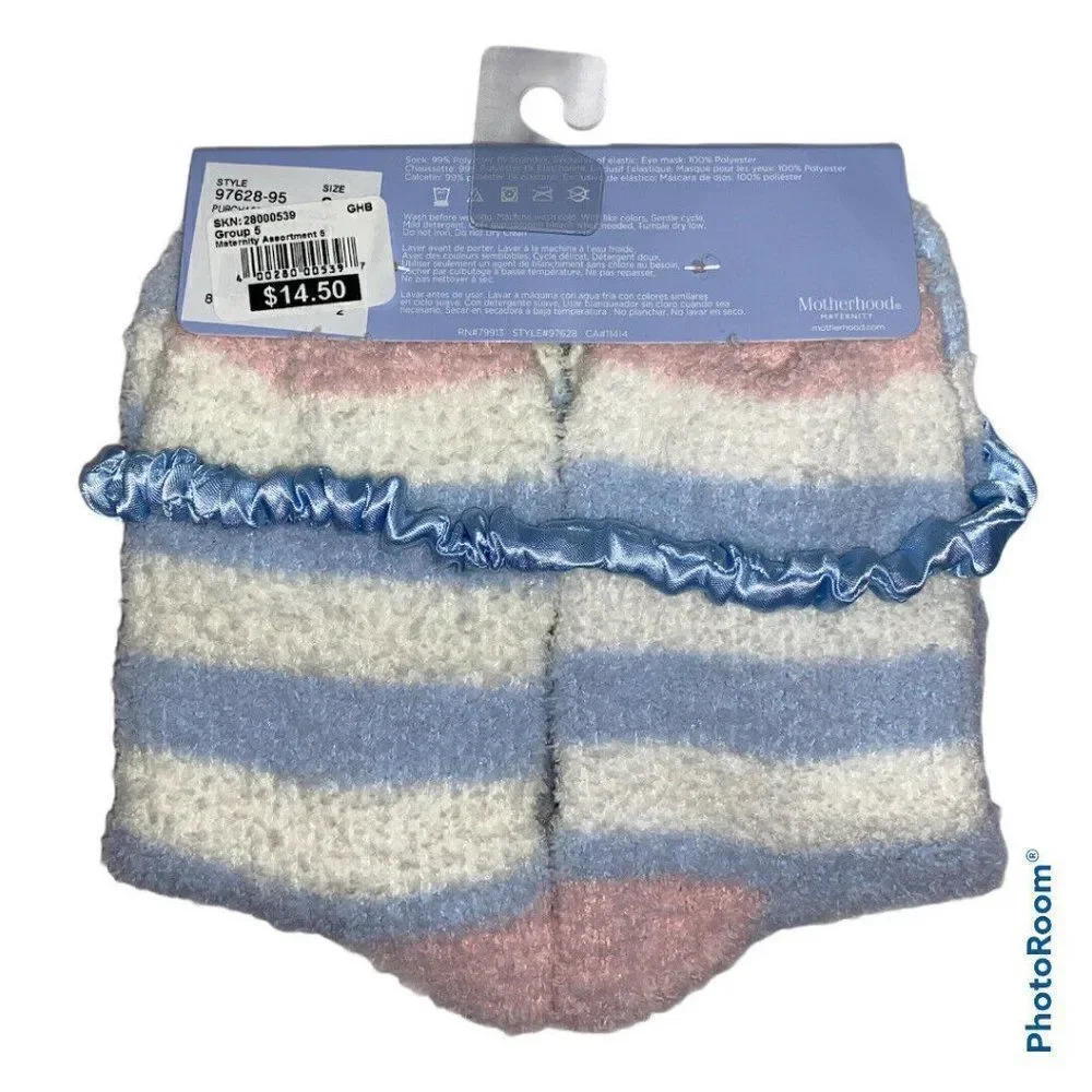 Motherhood Maternity Socks & Sleep Mask Gift Set